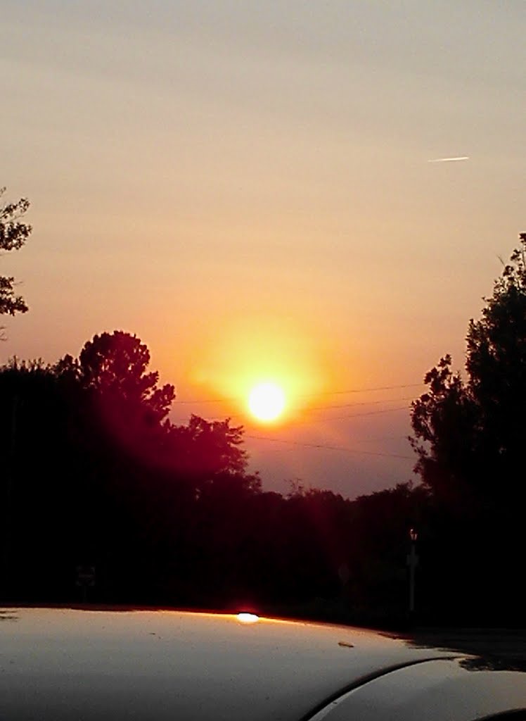 Sunset over Weddington