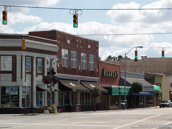 Downtown Whiteville, NC