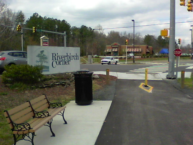 Spring Lane crossing on Endor walking trail---st