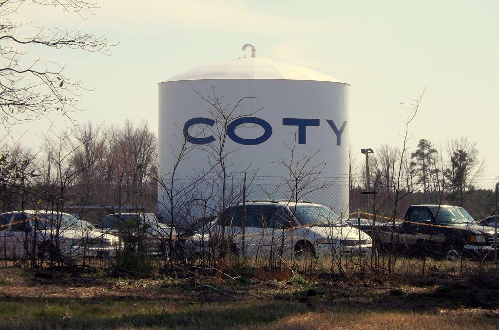 Coty Water Tank Makers of fine Perfume---st
