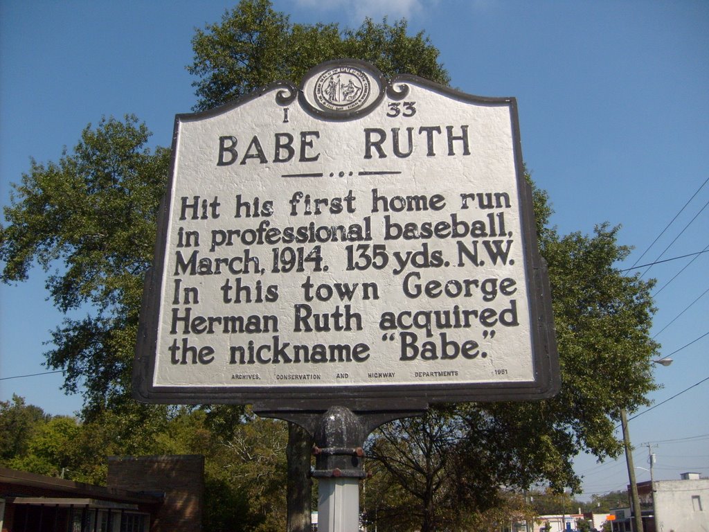 Babe Ruth 1st Home Run