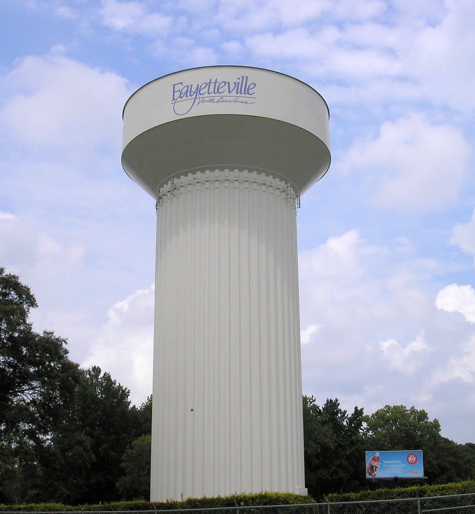 Water Tower on Bus I-95 & 87 Hwy---st