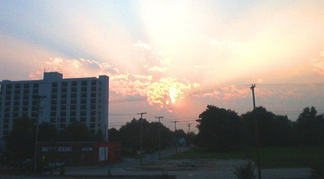 The Lords radiance over S. Main.