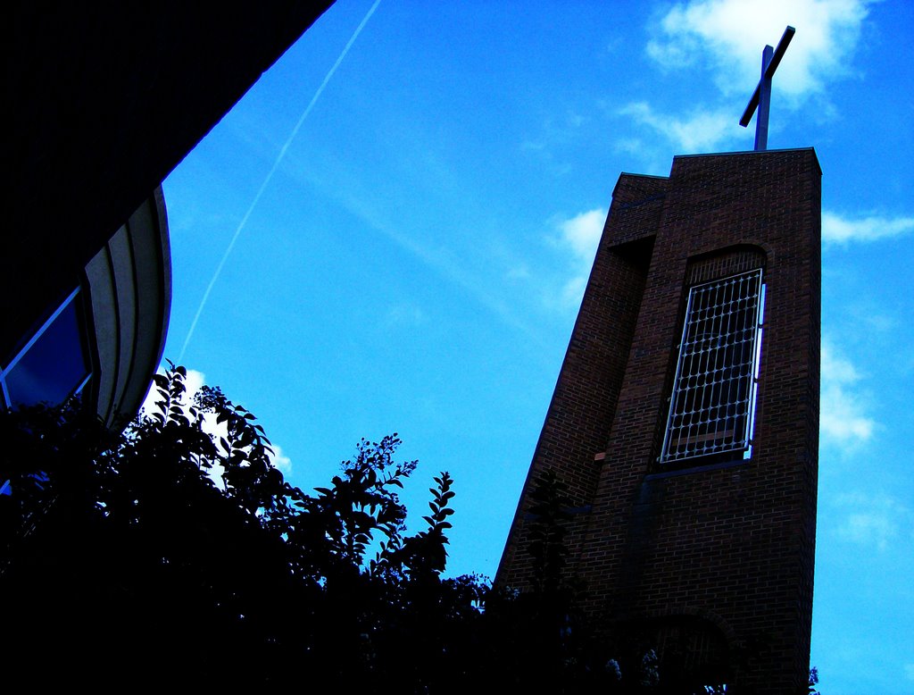 Green Street baptist in evening light