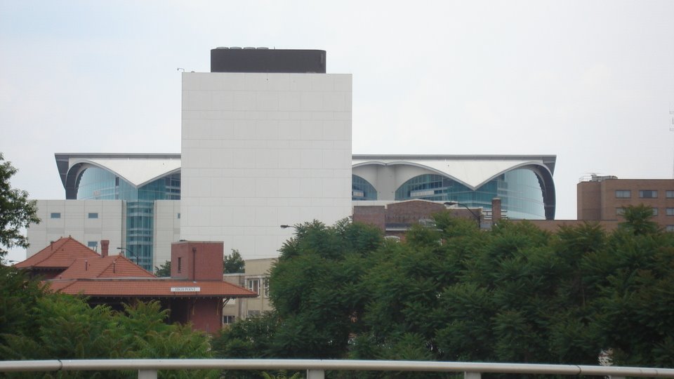 looking east