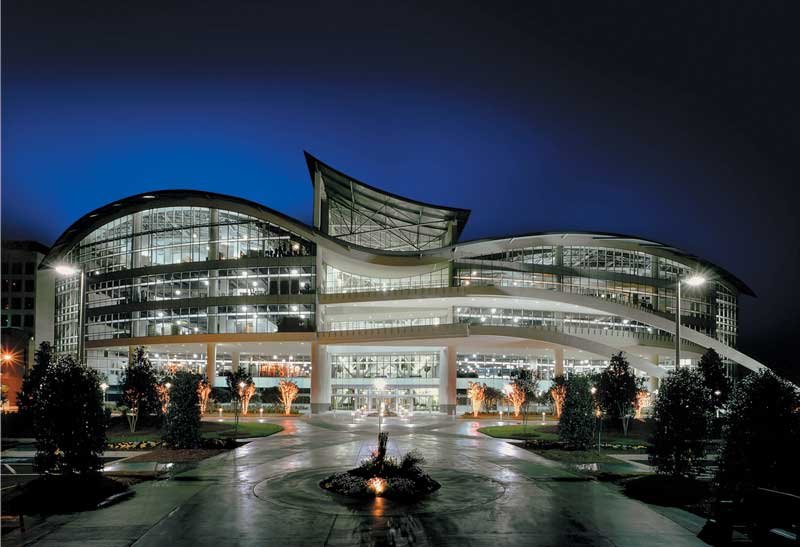show place at night