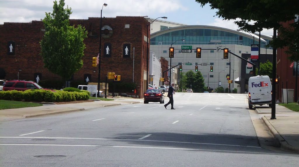 The Old and the New in Downtown HP