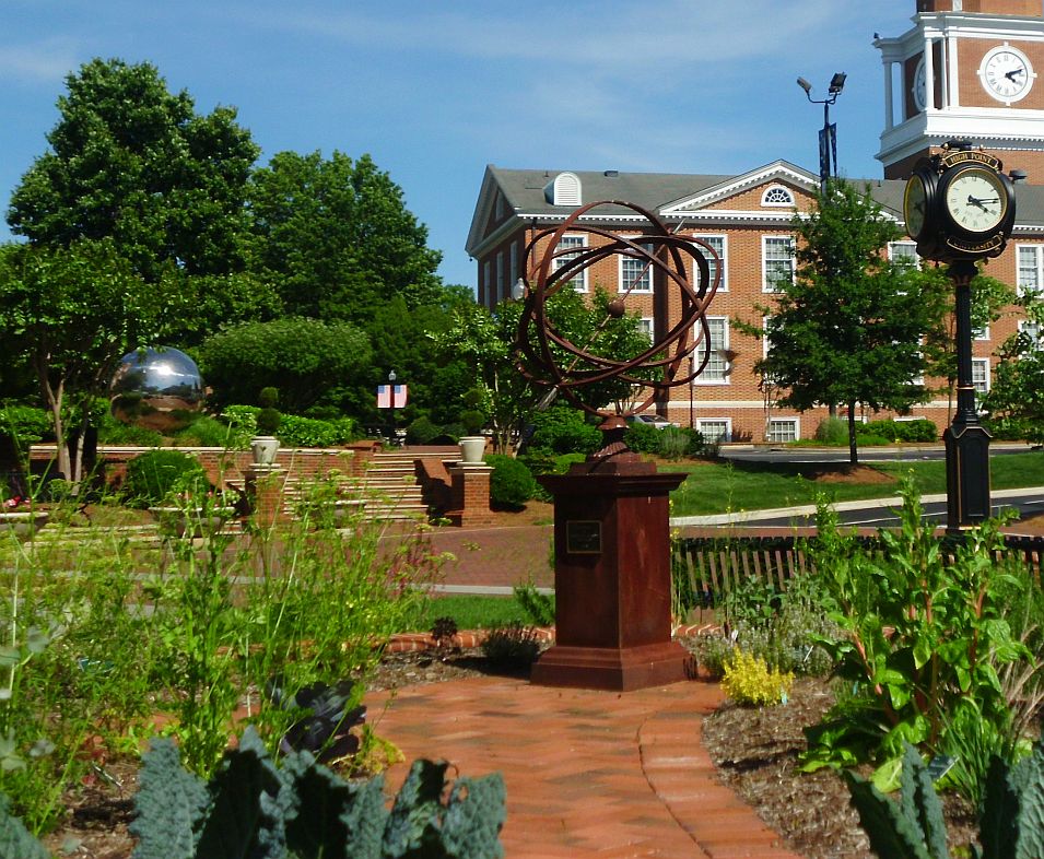 High Point University - Sculpture garden
