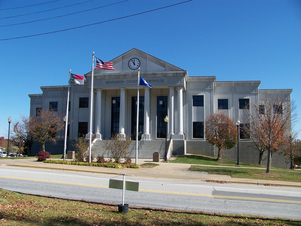Henderson County Courthouse - Hendersonville, NC - Built in 1995