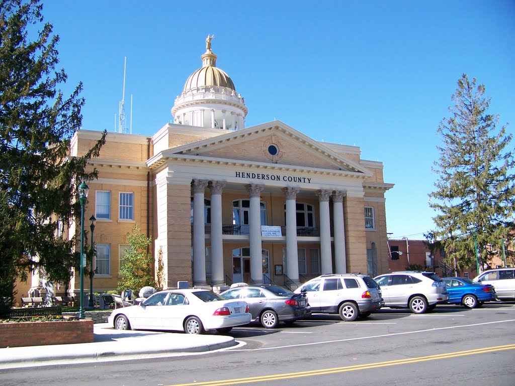 Historic Henderson County Courthouse - Hendersonville, NC - ca. 1903