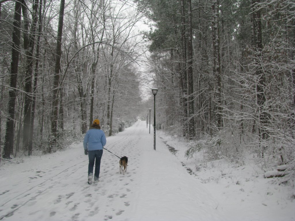 Carrboro Bike Path, Inauguration Day 2009