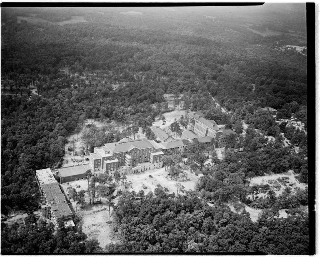 Aerial View of UNC Medical School, 1951