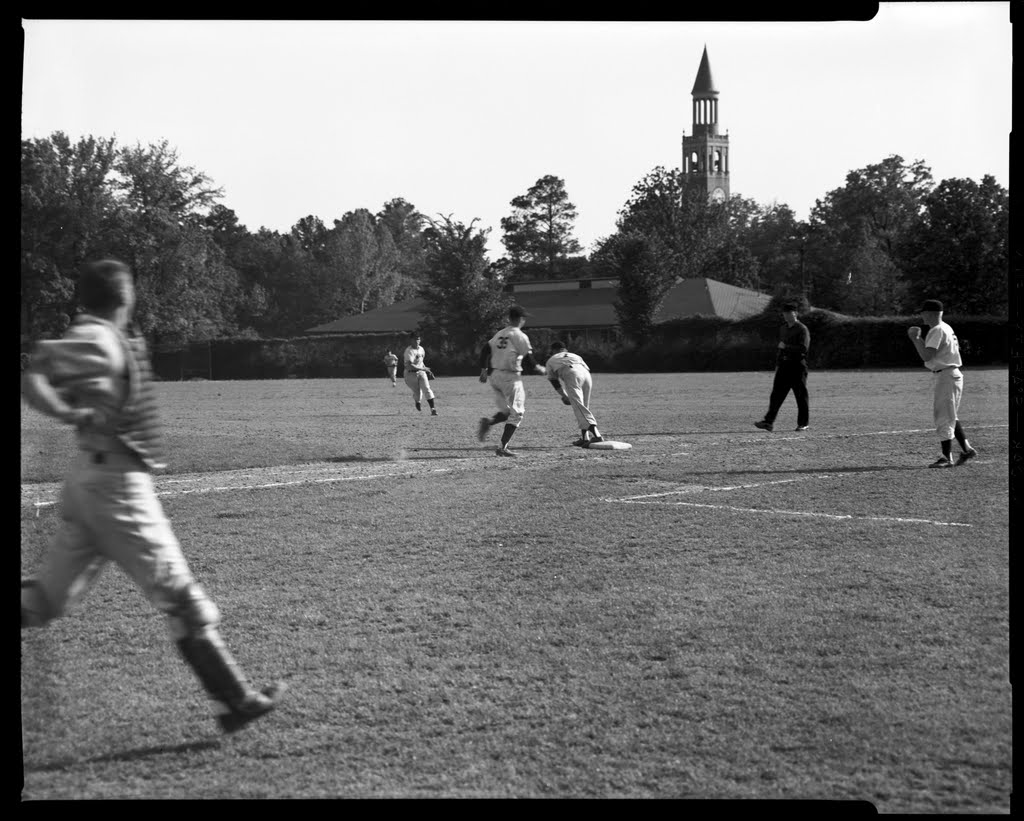Baseball scene, 1958