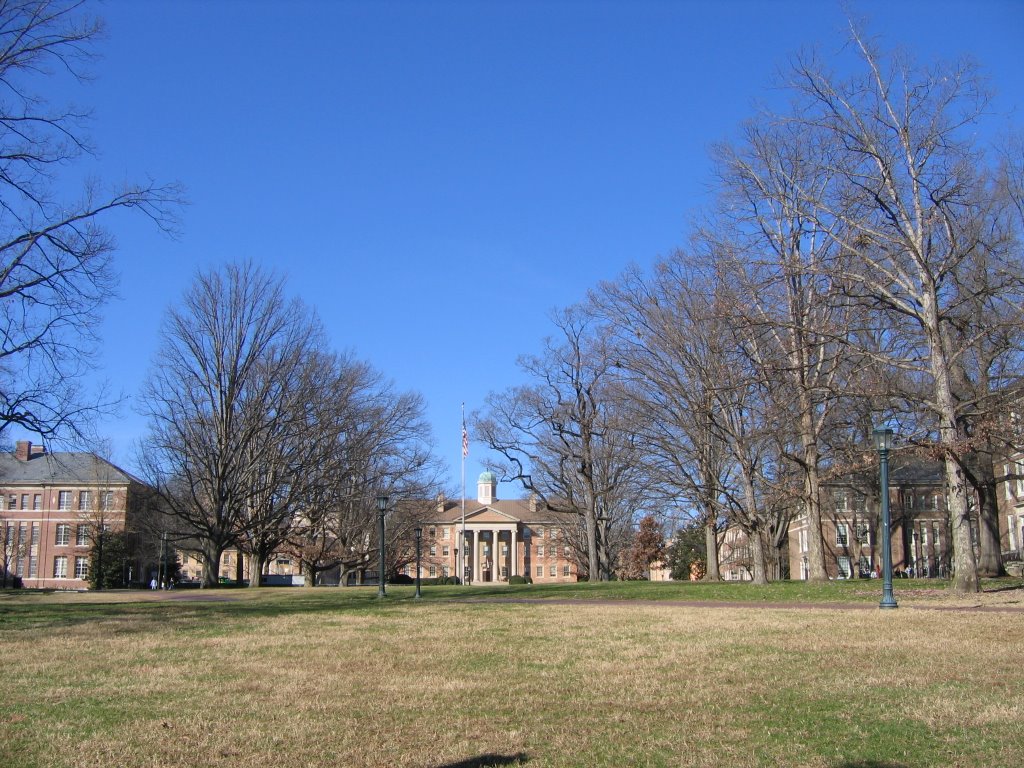 South Building in winter