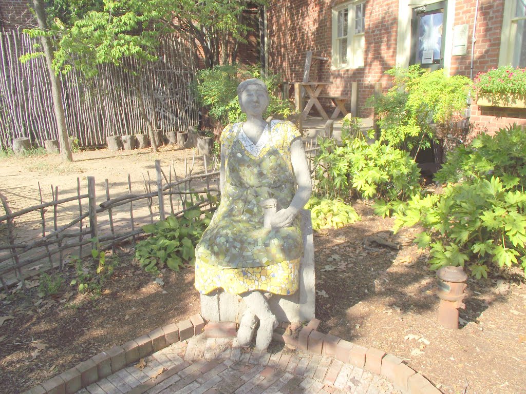 Mosaic infront of Carr Mill Shops---st