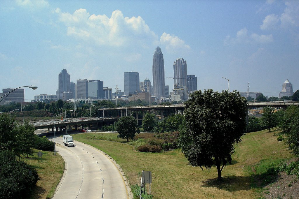 Charlotte skyline, North Carolina