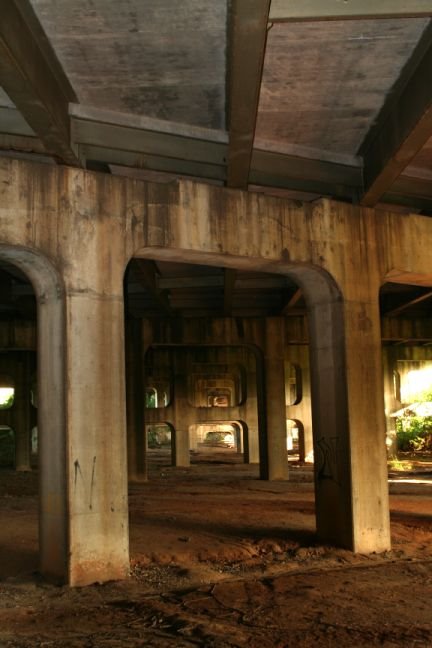Underneath I-277