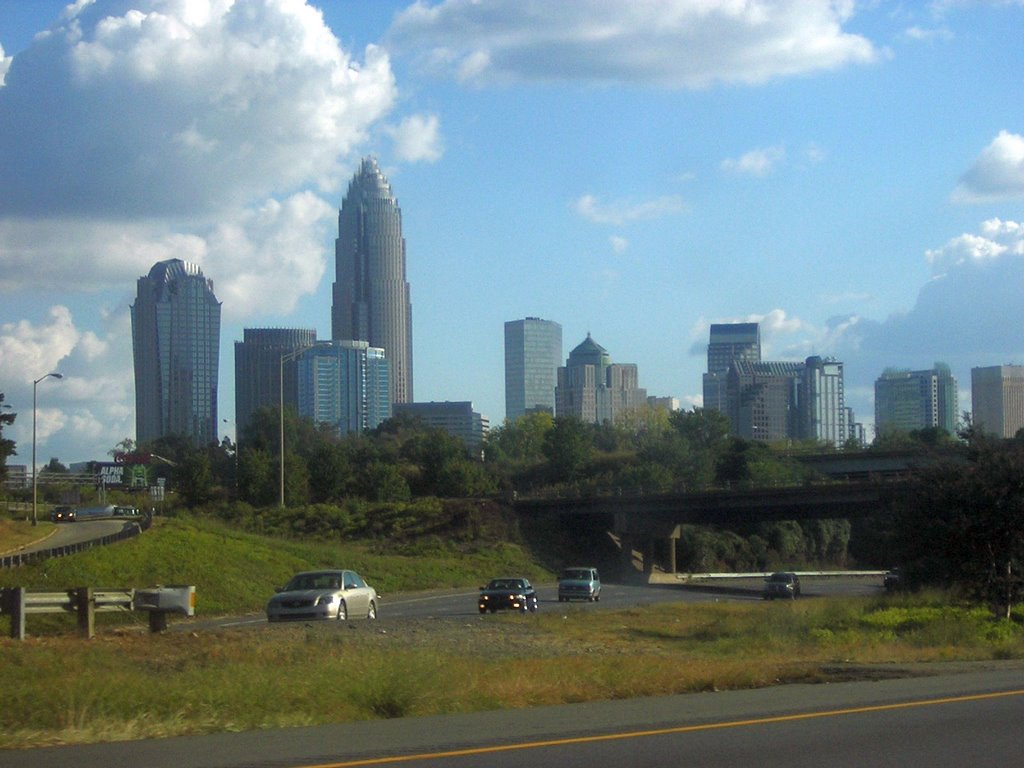 Uptown Charlotte Skyline, 10-7-2007