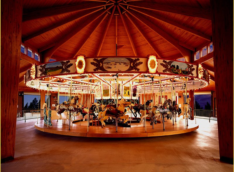 Shelby City Park Carrousel by Randy McNeilly