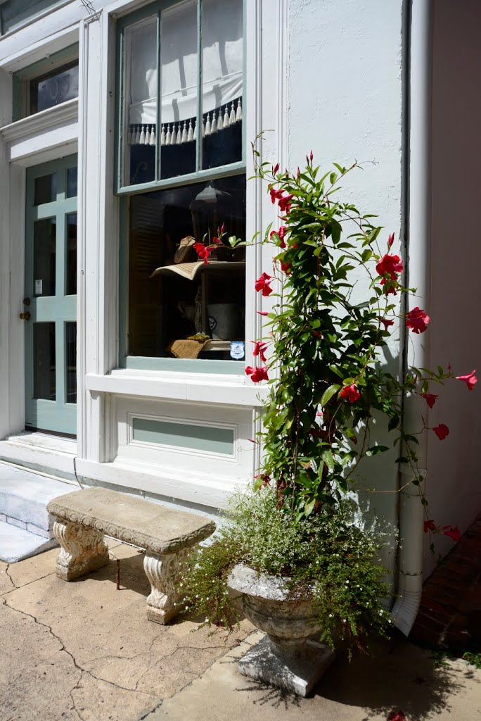 Shopfront with Flowers