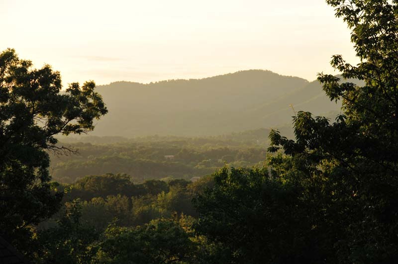 Evening View from Scotts Ridge