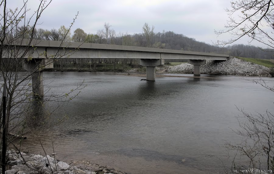 Under the Goose Shoals Bridge