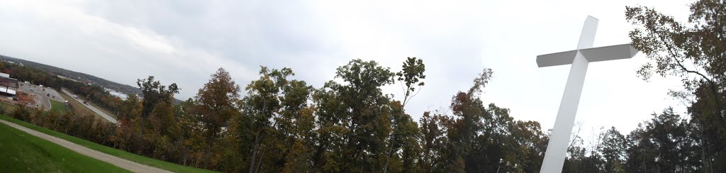 Huge cross near I-40 in Cookeville, TN