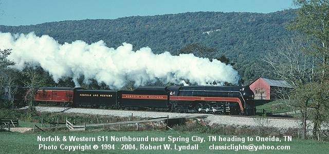 N&W 611 - Spring City, TN