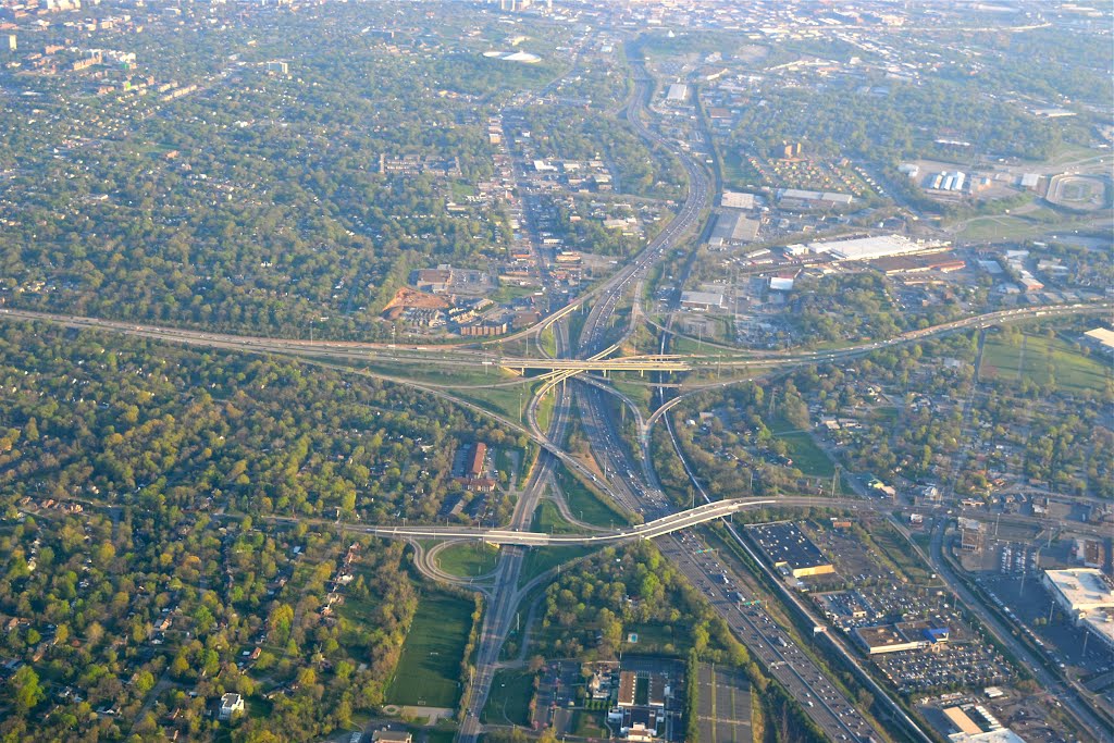 Junction of I-440 and I-65 in Nashville