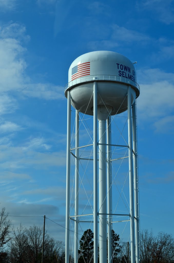 Selmer, TN water tower
