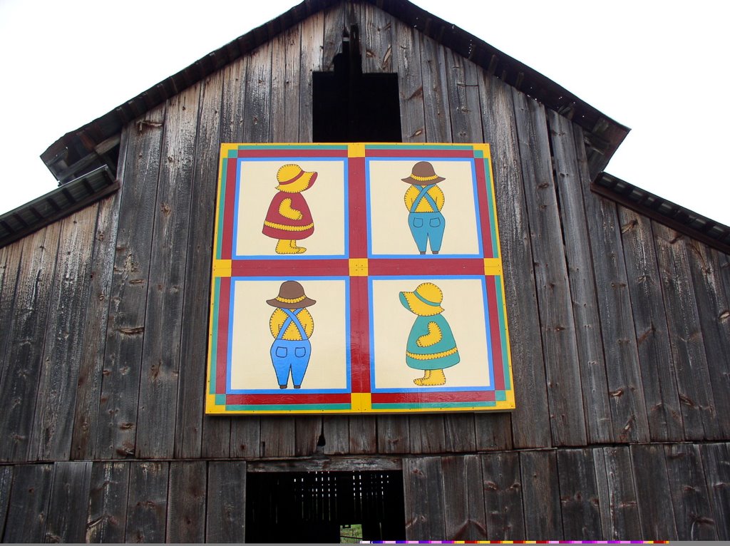 St. John Barn and Mill on www.QuiltTrail.org