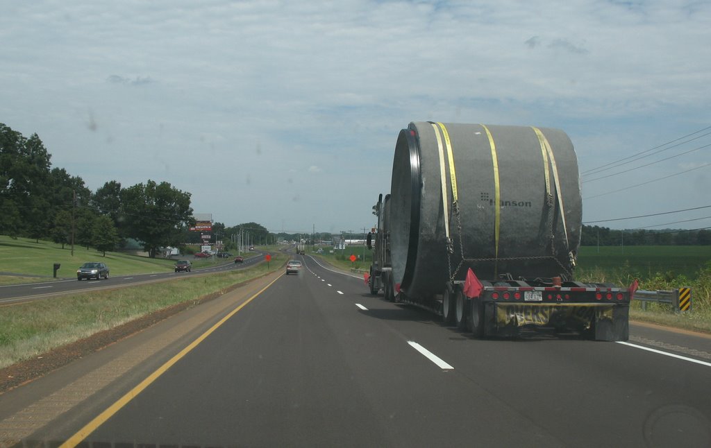 Big load at Dyersburg