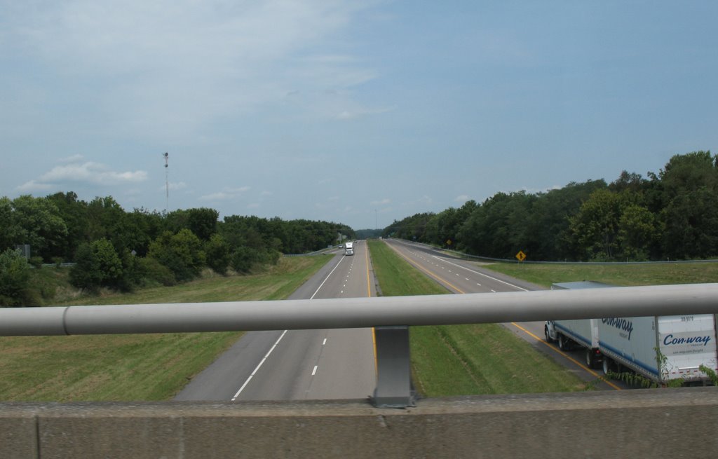 Over the parkway on 51