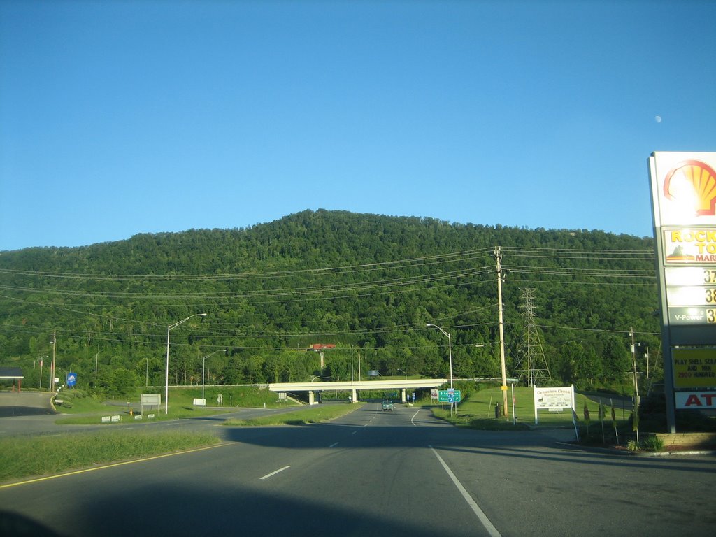 Jellico hill in Tennessee