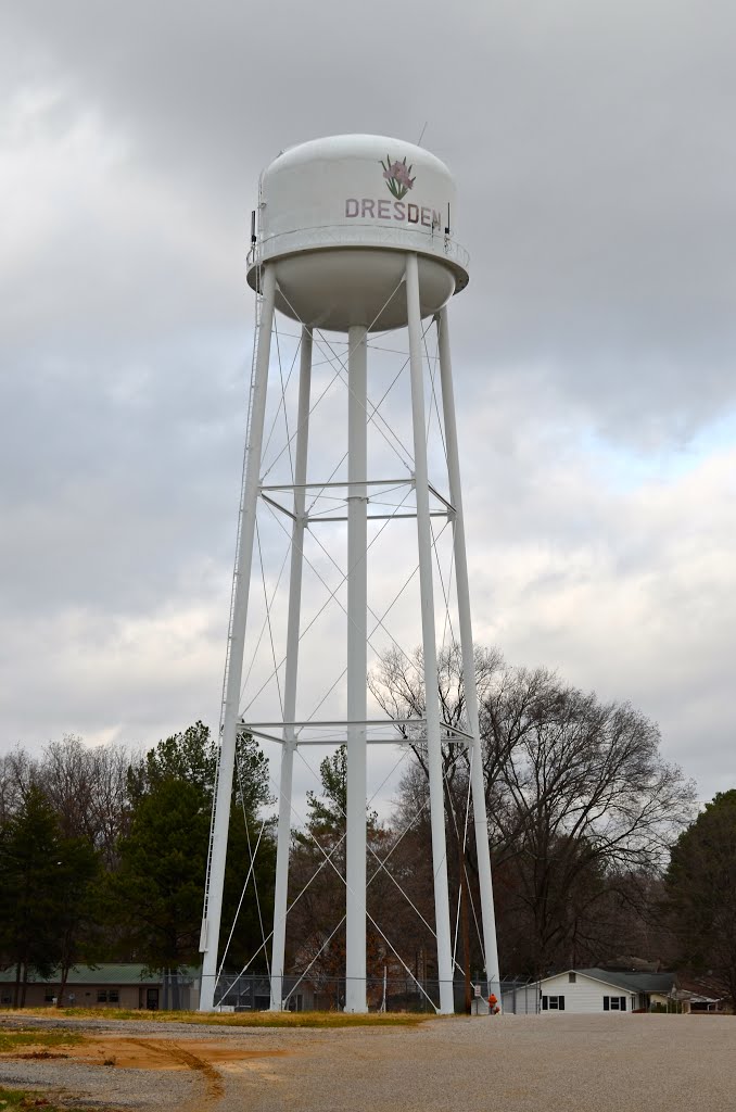 Dresden, TN water tower