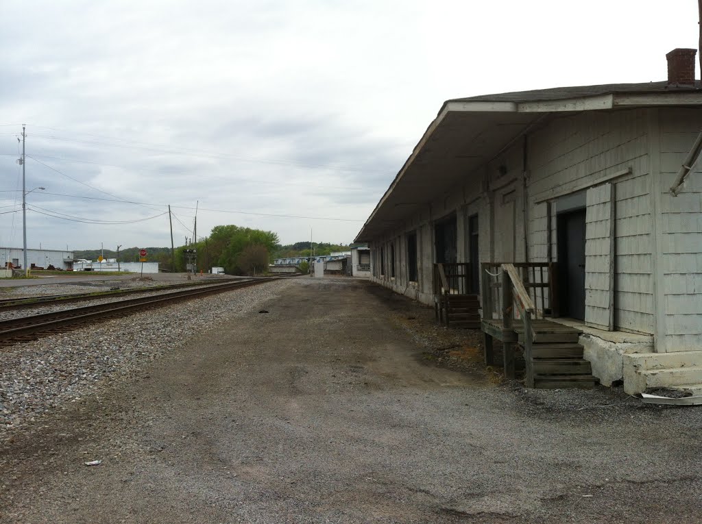 April 2014 Norfolk Southern crew rest area Cleveland, TN.