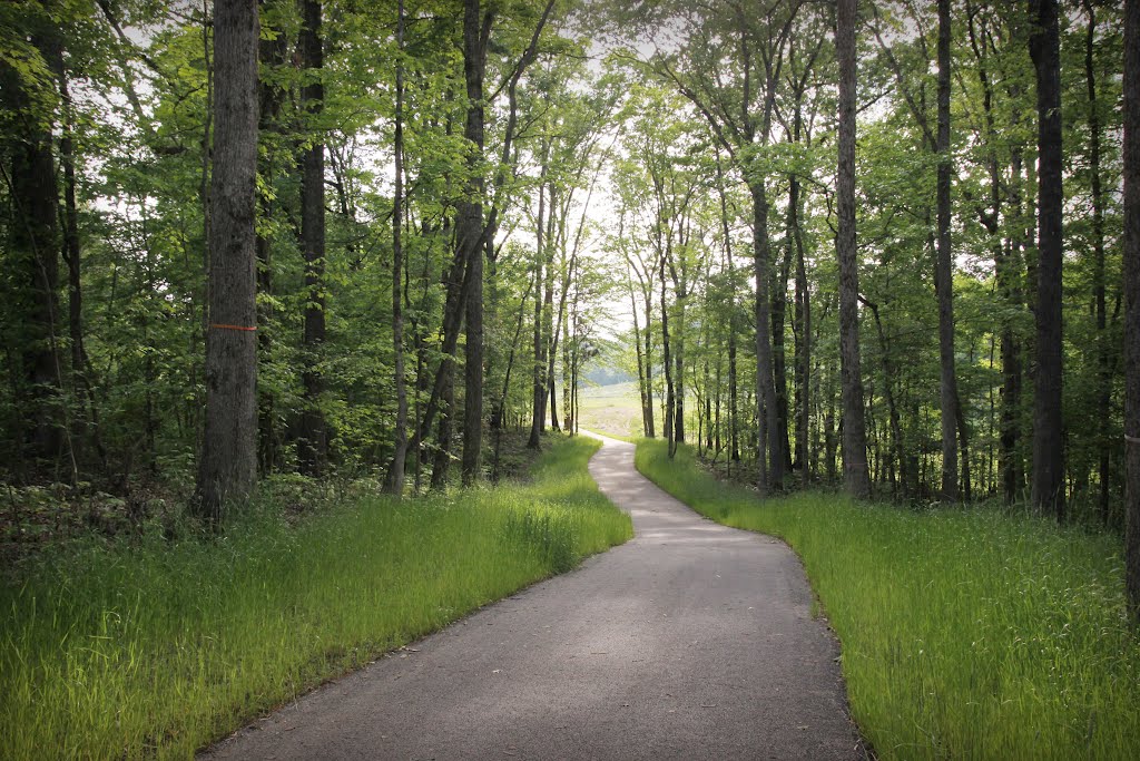 New Section of Haw Ridge Greenway Near Haw Ridge Tennessee