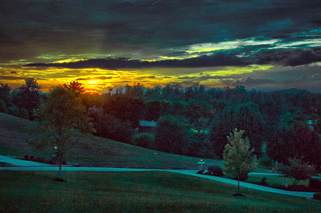 Sunset in Knoxville