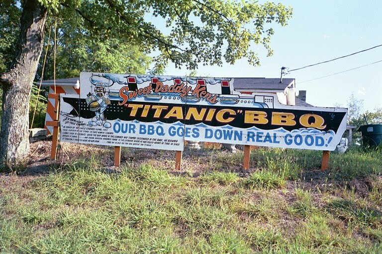 Titanic BBQ Sweet Daddy Kens -  around 2002- it goes down real good