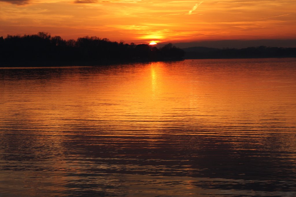Sunset over Ft. Loudon Lake