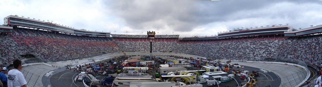 View from Garheads seats