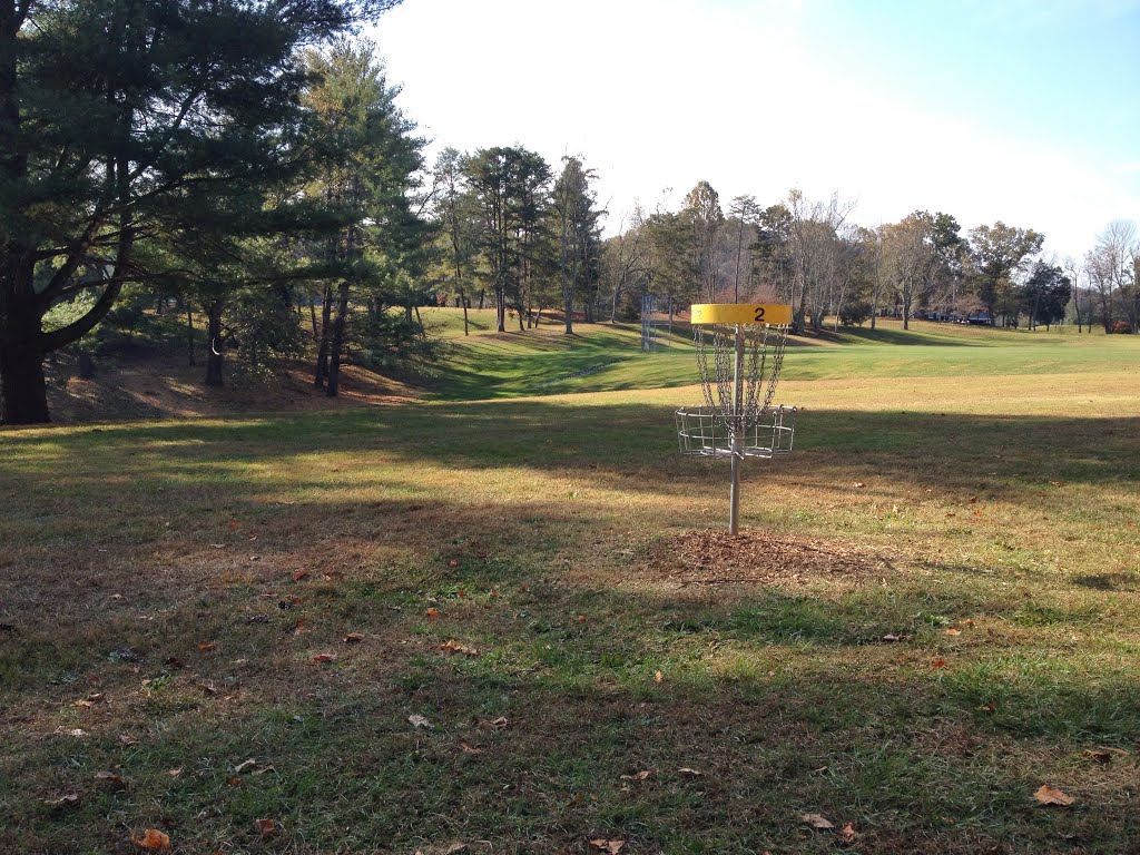 Steele Creek Disc Golf Hole 2