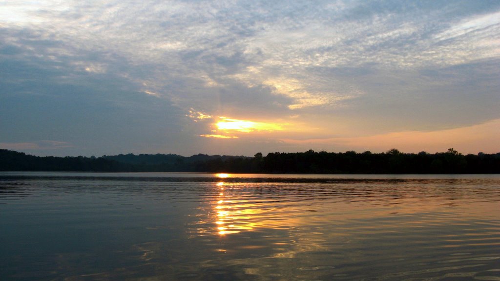 Sunrise near Four Corners Marina August 15, 2008, 06:46AM