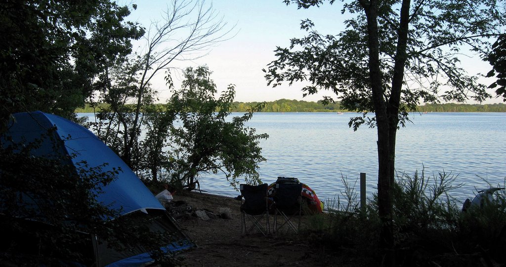 Percy Priest Lake. Mousetail Island August 9, 2008, 07:15AM