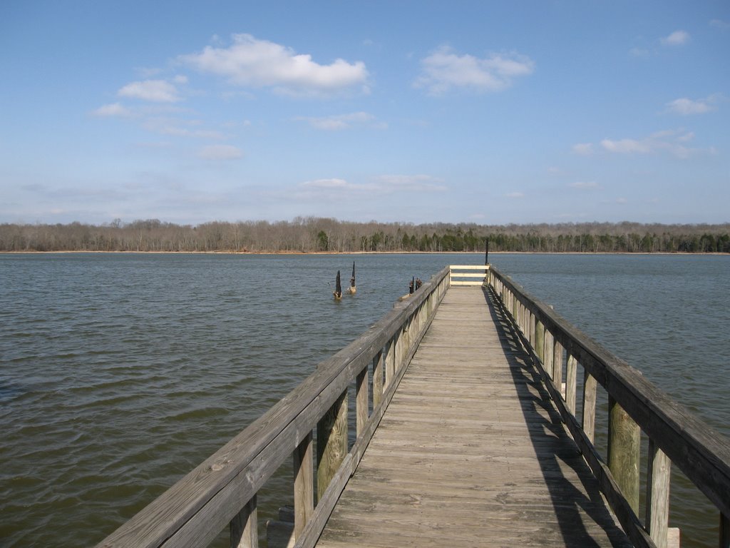 Pier at lake