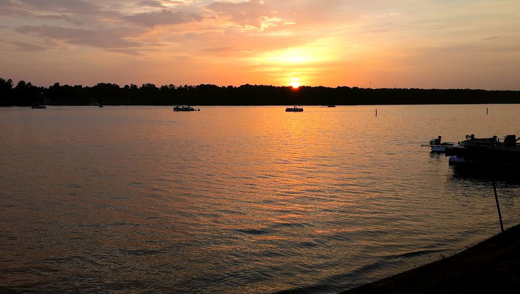 Sunset at Beech Lake