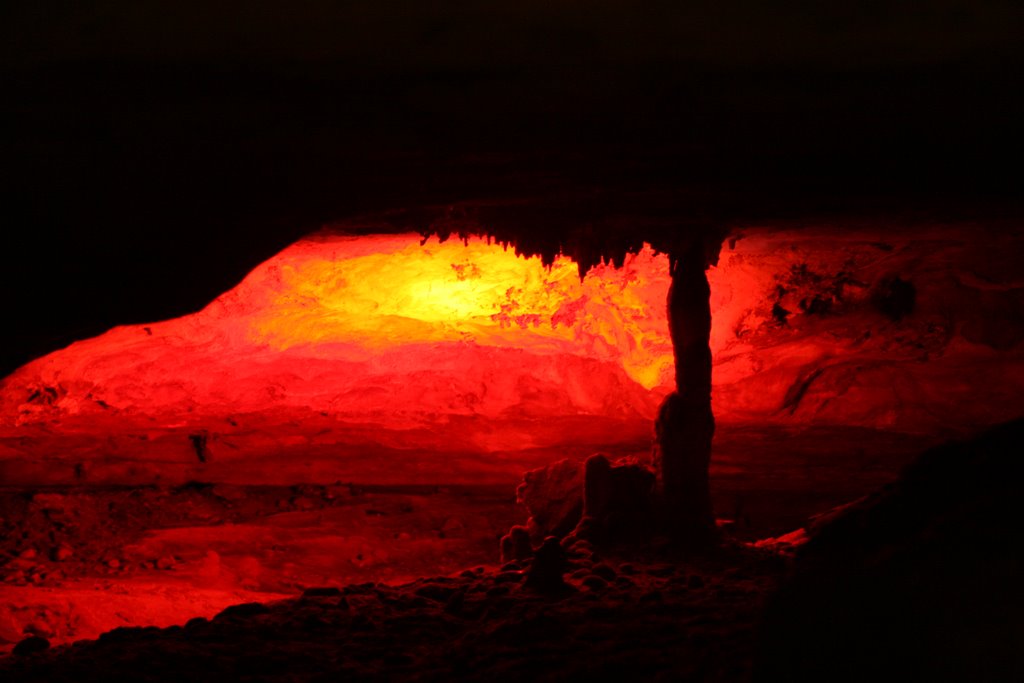 Ruby Falls--Western Sunset