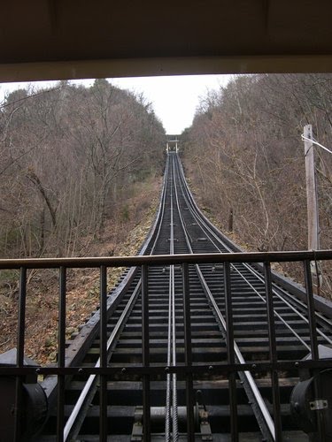 Chattanooga Incline Railway -- Looking Up