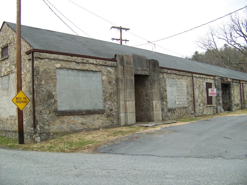 Old Johnson County High School Shop - Built 1938