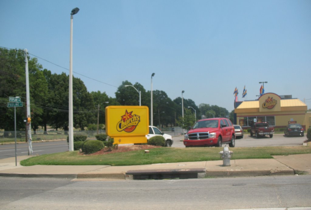 Churchs Chicken on Poplar